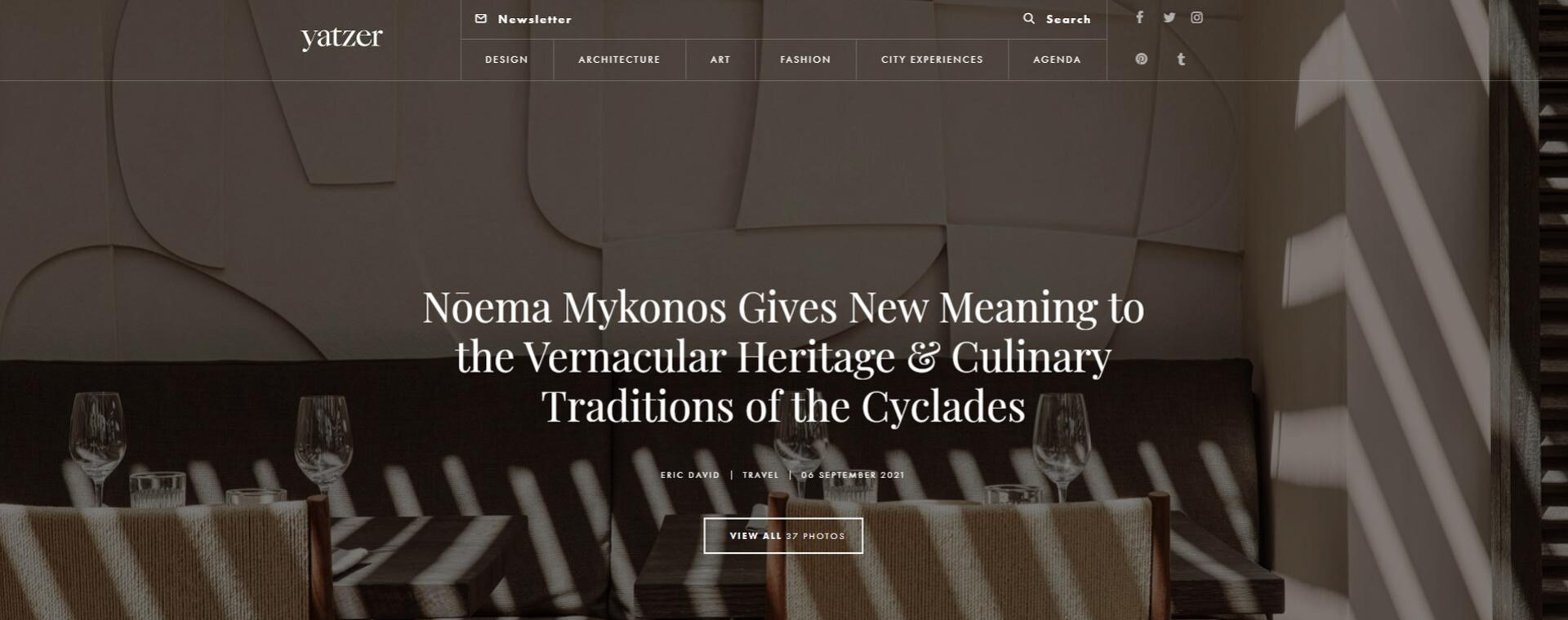 Nōema featured on Yatzer