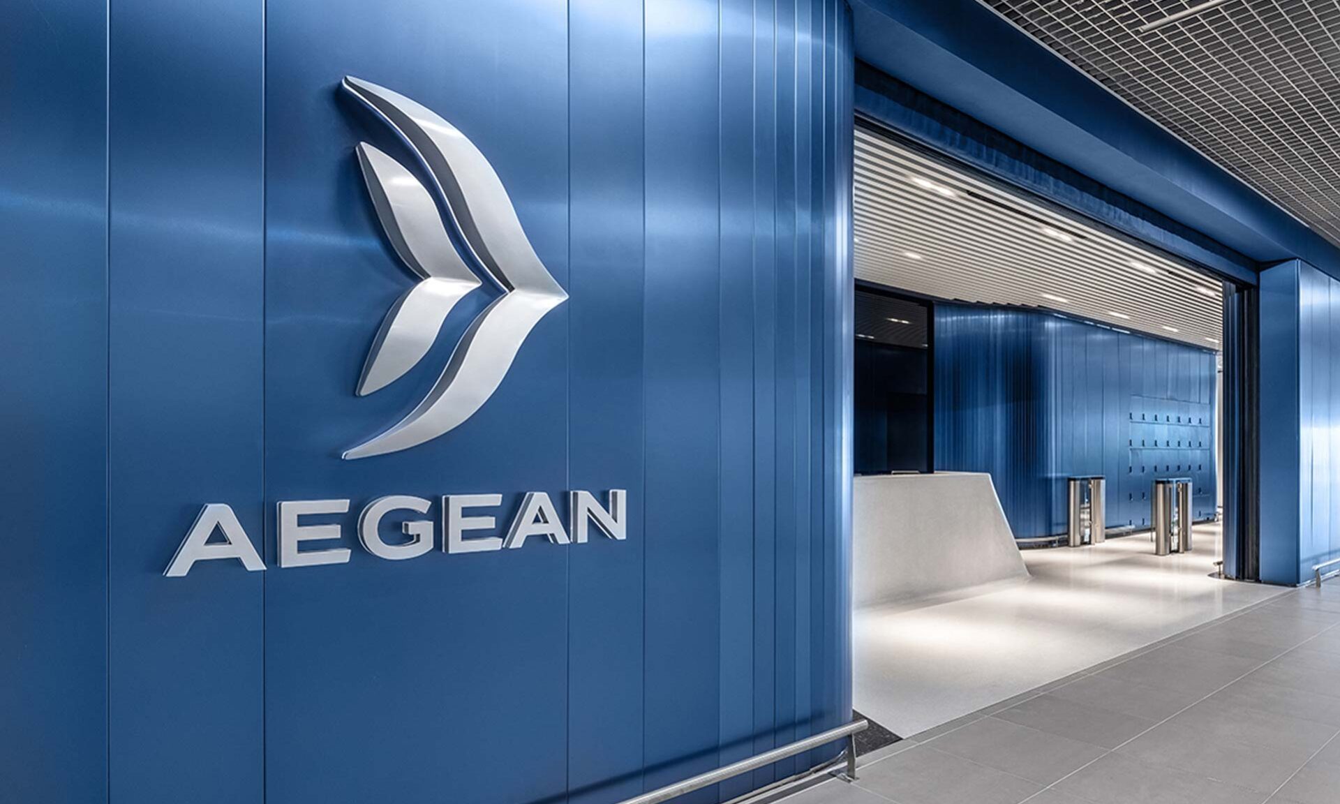The new AEGEAN Airlines Business Lounge in  “Makedonia” International Airport opens its doors