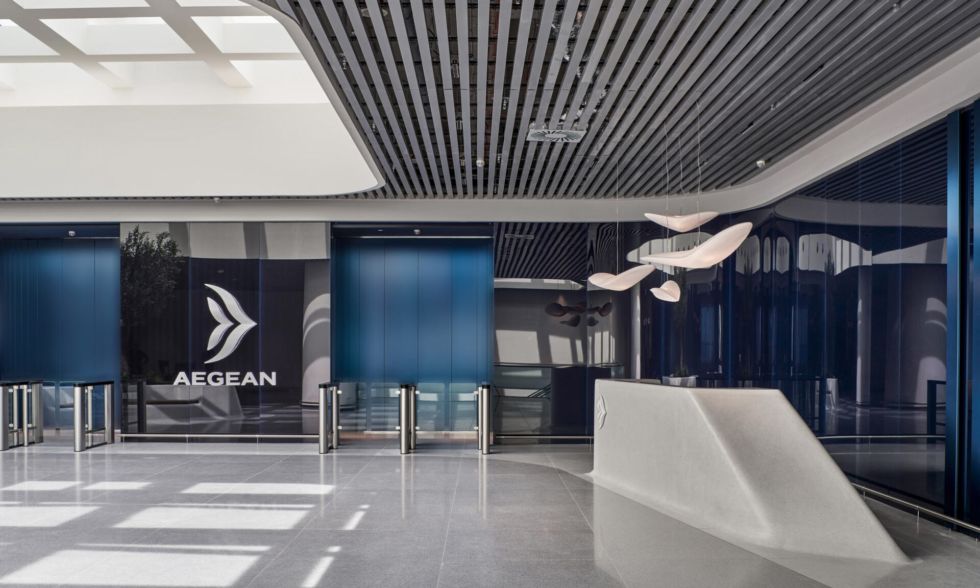 Aegean Airlines welcome you to the new Business Lounge of AIA