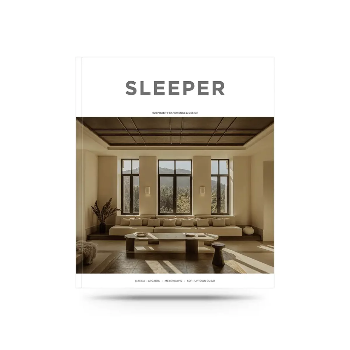 Manna featured on the cover of SLEEPER magazine
